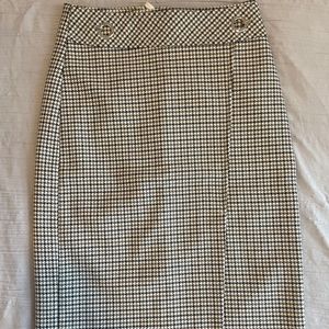H&M plaid pencil skirt